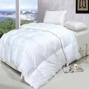 white goose feather duvet review