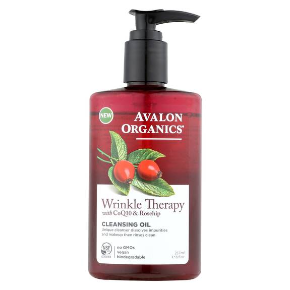 avalon organics wrinkle therapy cleansing oil reviews
