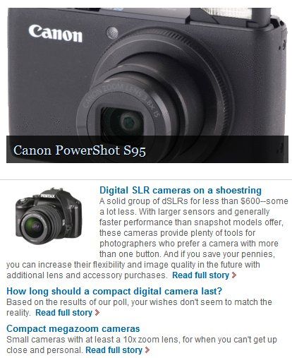top digital camera review sites