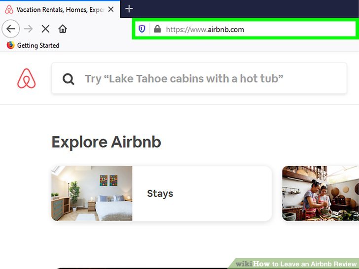 airbnb how to leave a review