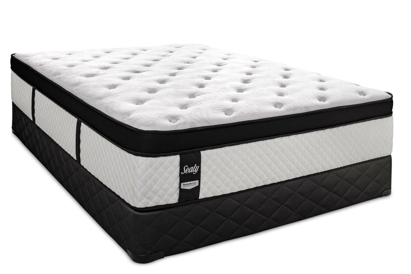 sealy posturepedic langley plush king mattress set reviews