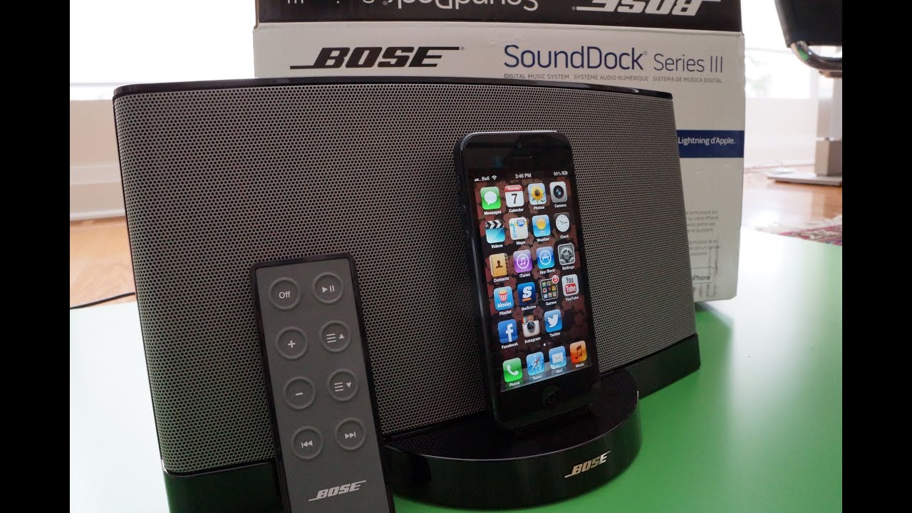 bose sounddock series iii review